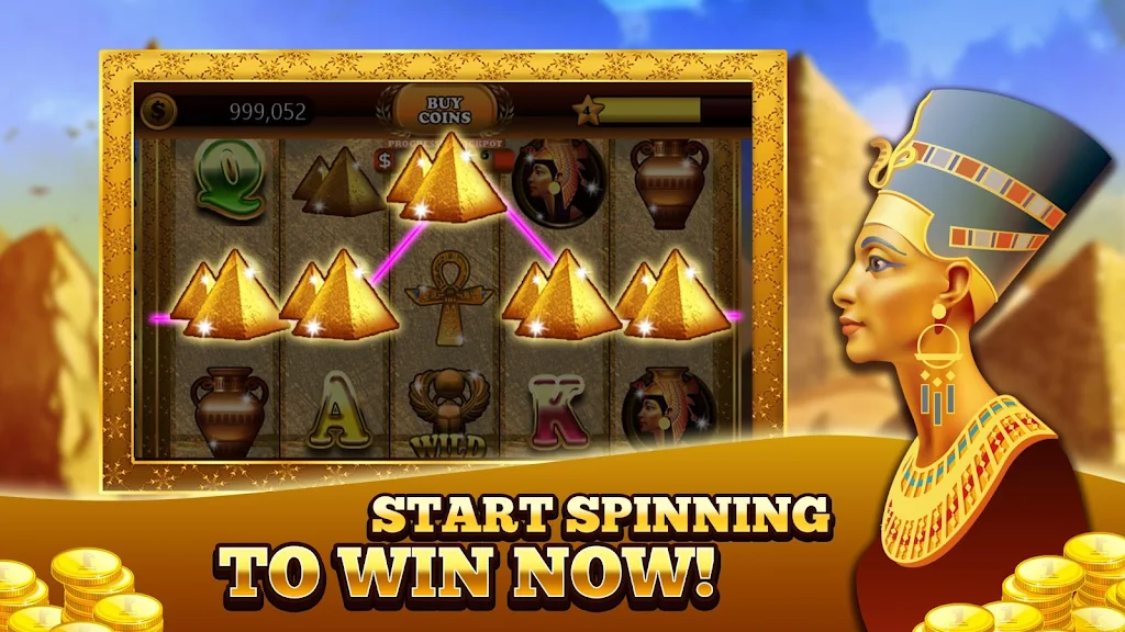 Royal Egypt Pharaoh's Slots ဖန်သားပြင်ဓာတ်ပုံ 0