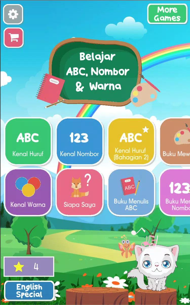 Belajar ABC, Nombor dan Warna Скриншот 3