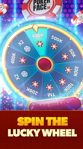 Poker Face Texas Holdem Poker Screenshot 0