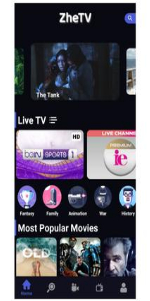 ZheTv ภาพหน้าจอ 1