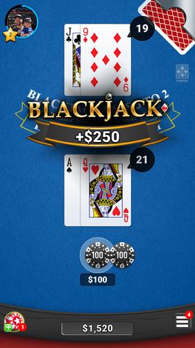 Blackjack 21 Tangkapan skrin 1