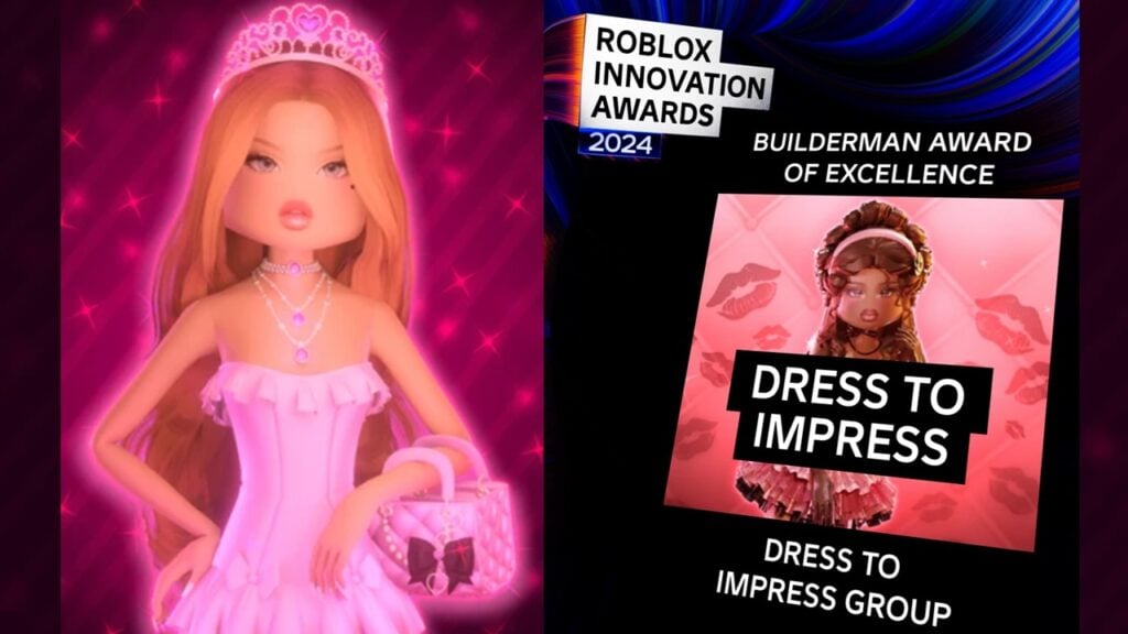 Kleid, um die Siege bei den Roblox Innovation Awards 2024 zu beeindrucken!