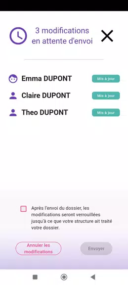 eTicket Famille Captura de pantalla 3