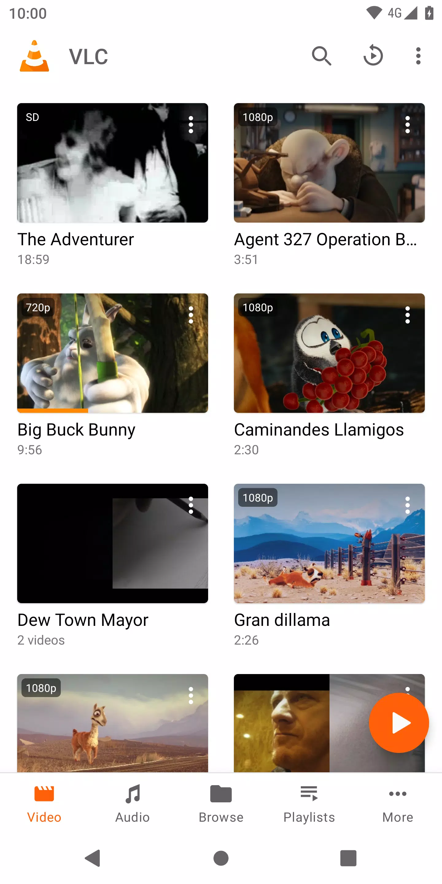 VLC for Android 스크린샷 0