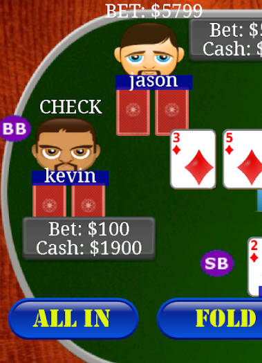 Texas Holdem Poker Bil Скриншот 0
