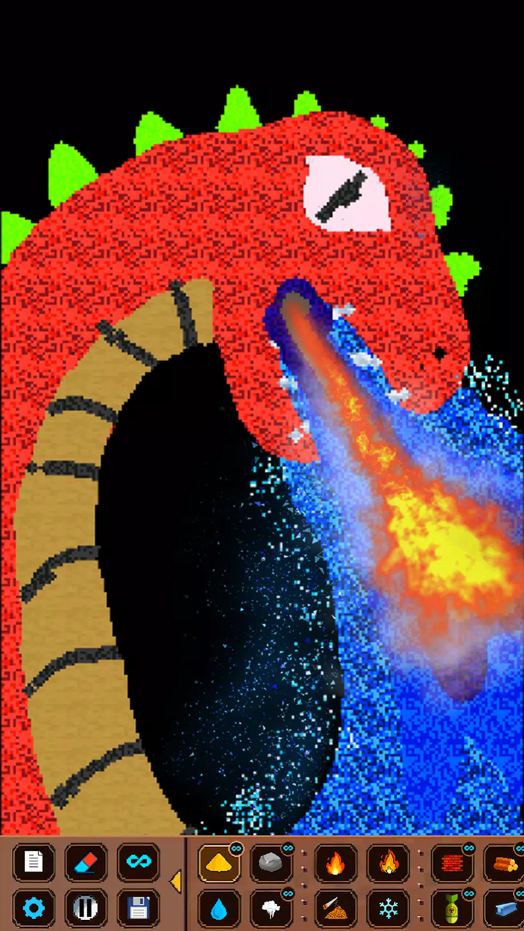 SandBox: Powder Simulator Captura de pantalla 1