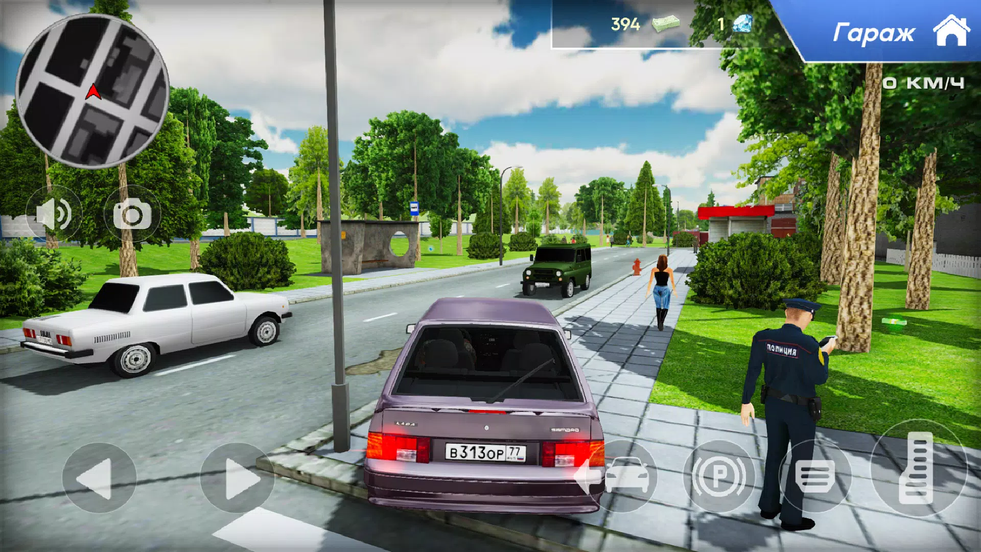 Schermata Lada 2113 Russian City Driving 0