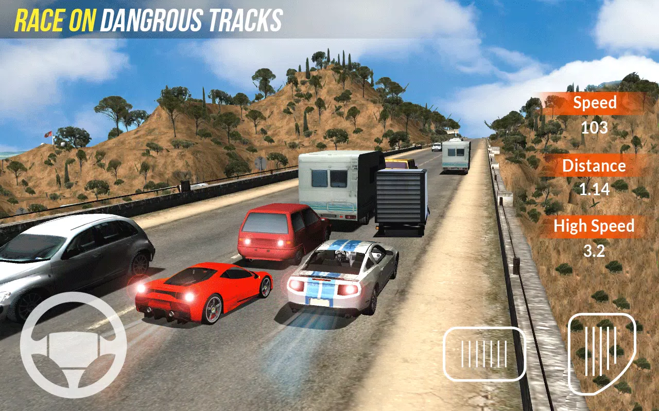 Traffic  Racing  Nation:  Traffic  Racer  Driving Schermafbeelding 1