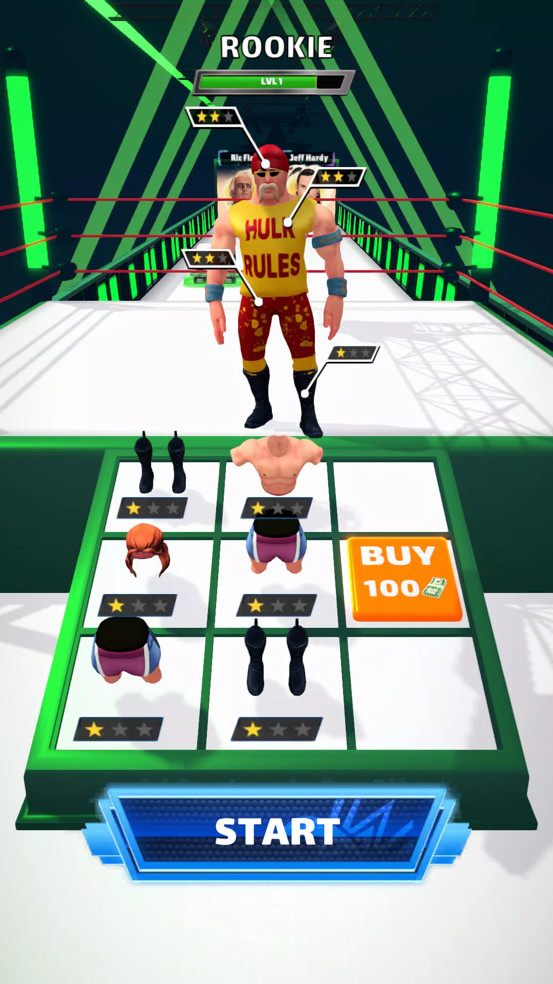 Wrestling Trivia Run スクリーンショット 1