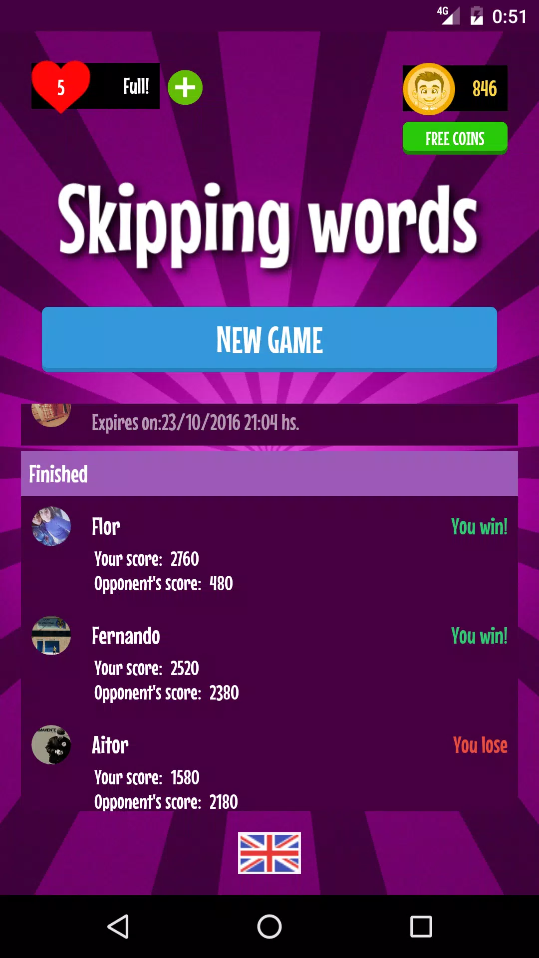 Alphabet Game ဖန်သားပြင်ဓာတ်ပုံ 0