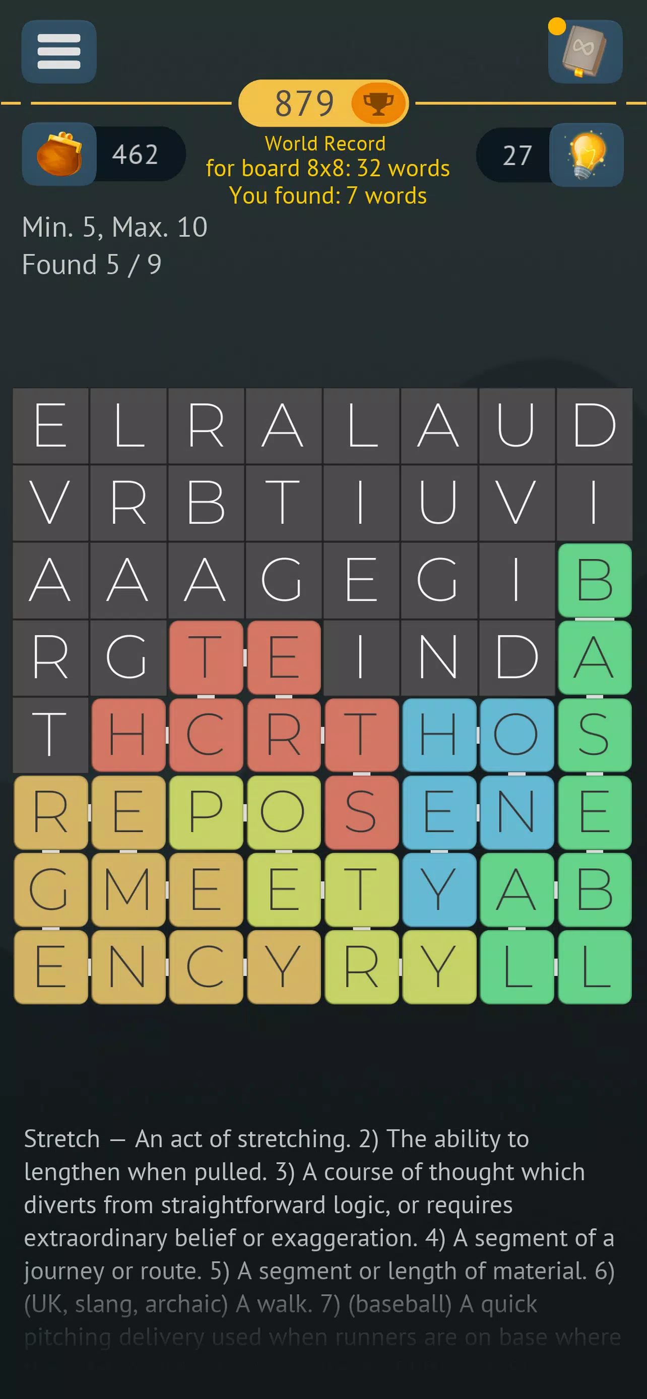 Word Search Infinite Puzzles Tangkapan skrin 2
