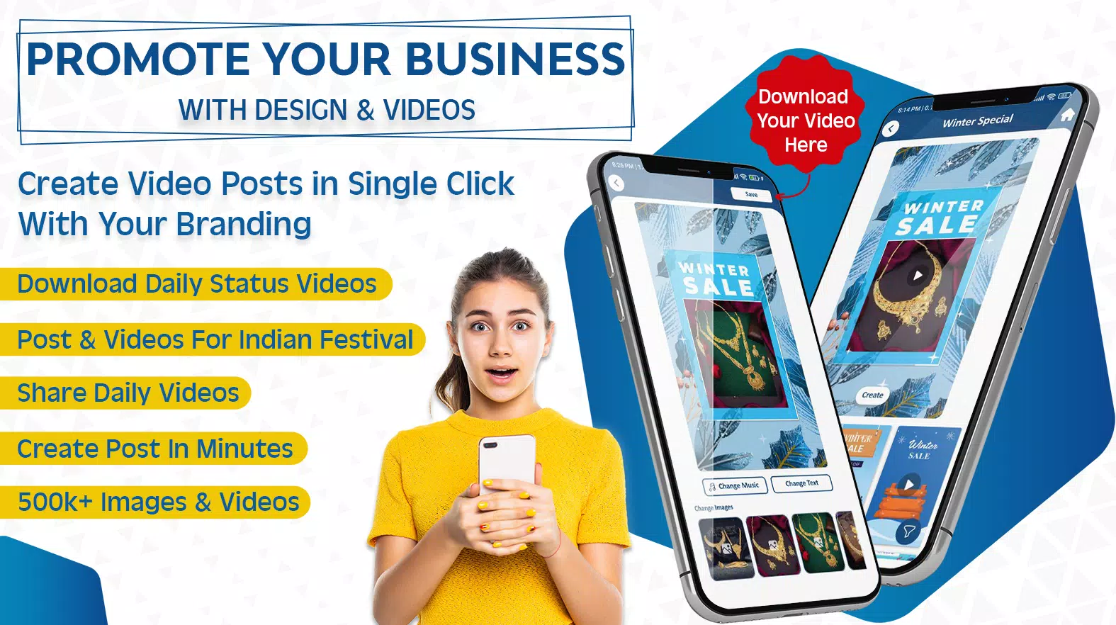 Poster & Video Maker - DMT ภาพหน้าจอ 3