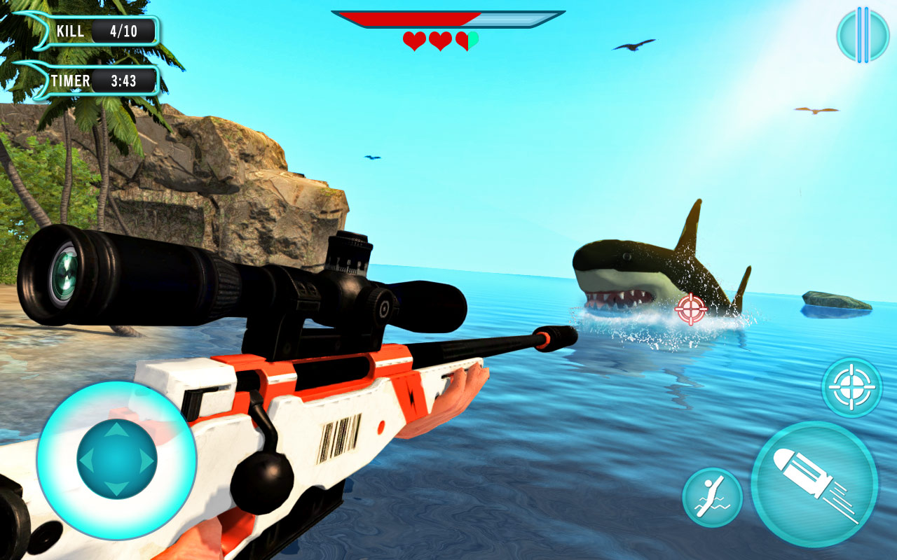 Hunt Wild Shark Simulator Ekran Görüntüsü 1