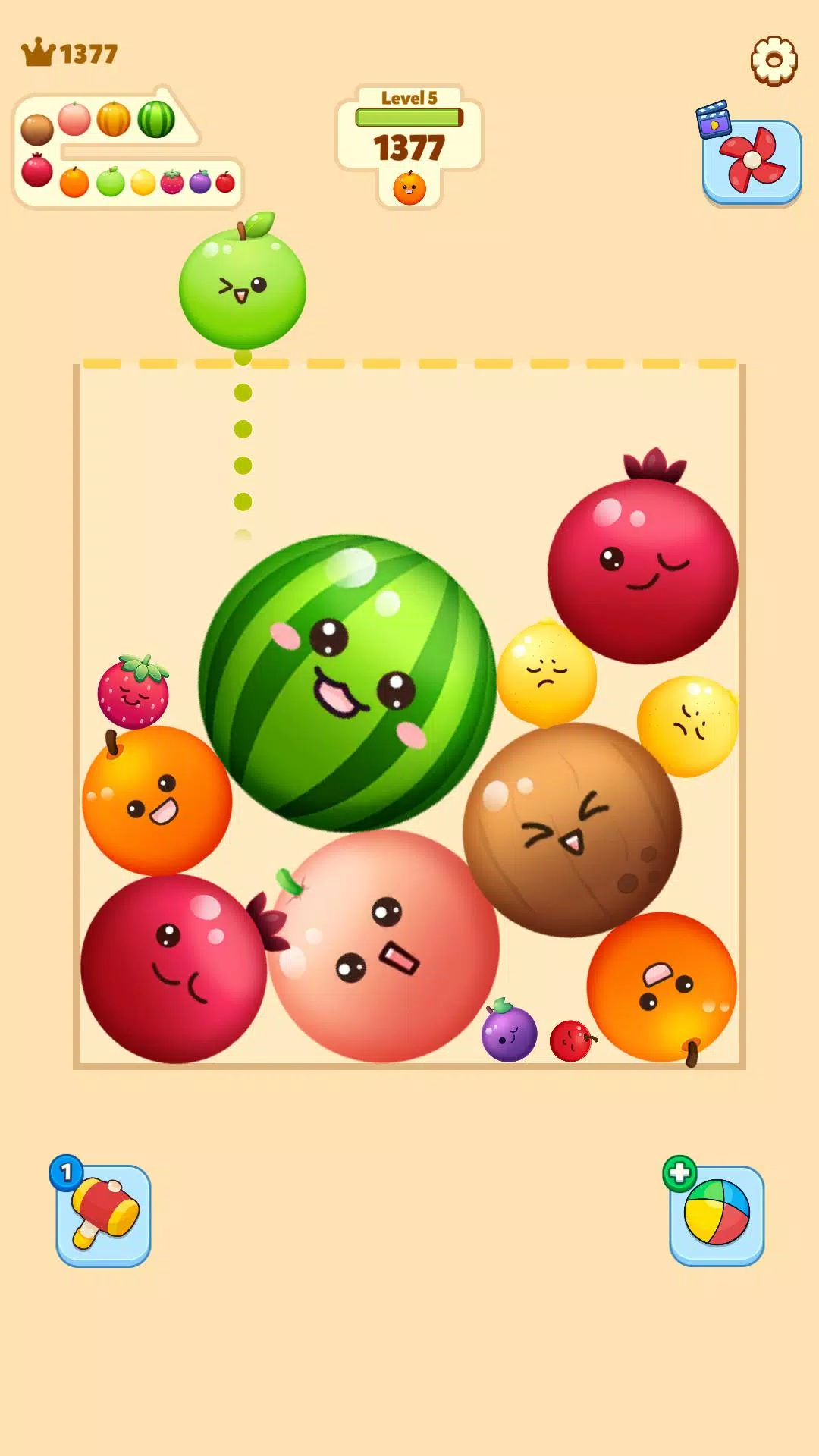 Fruit Merge ภาพหน้าจอ 0