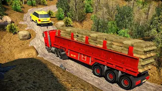 Offroad 18 Wheeler Truck Drivi Schermafbeelding 1