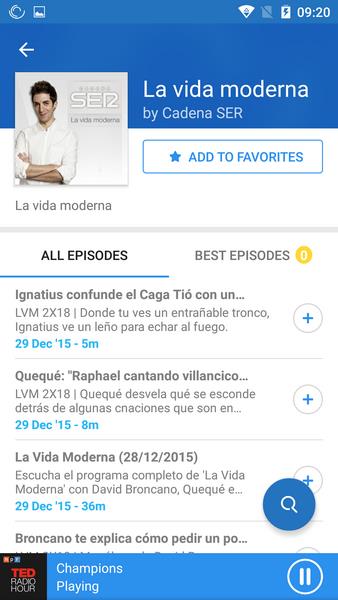 Podcast App - Podcast Player Captura de tela 0