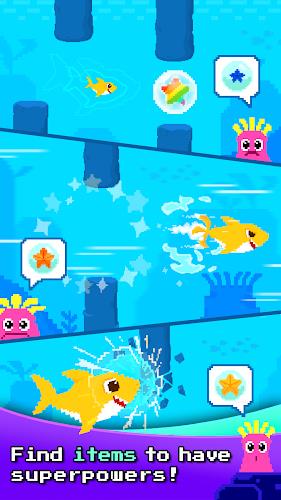 BabyShark 8BIT:Finding Friends Ảnh chụp màn hình 3