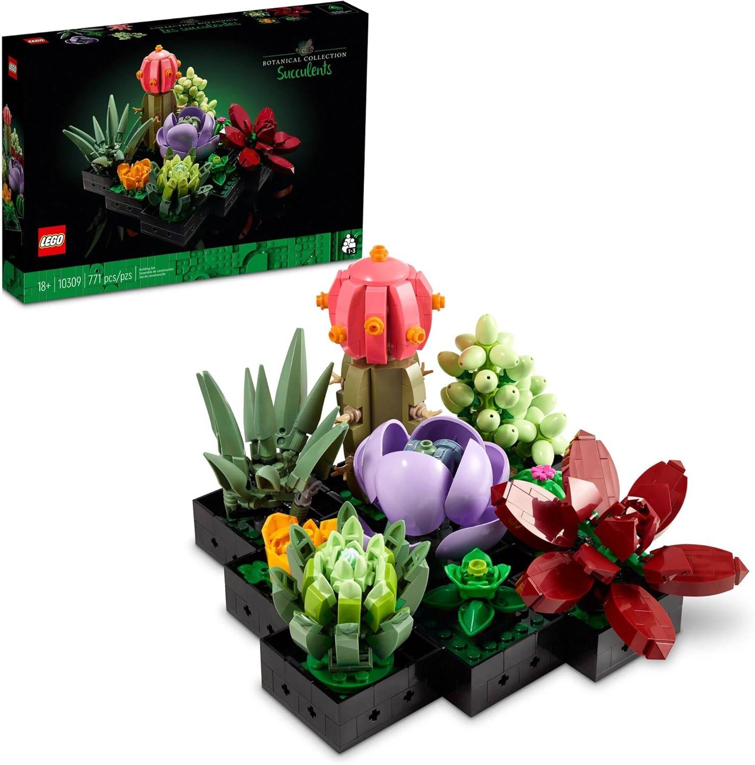 Suculentas de Lego
