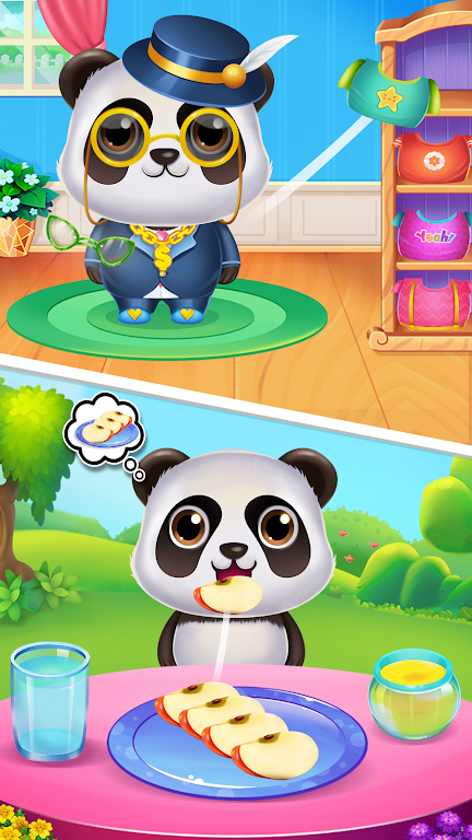 Panda caretaker pet salon game ภาพหน้าจอ 0