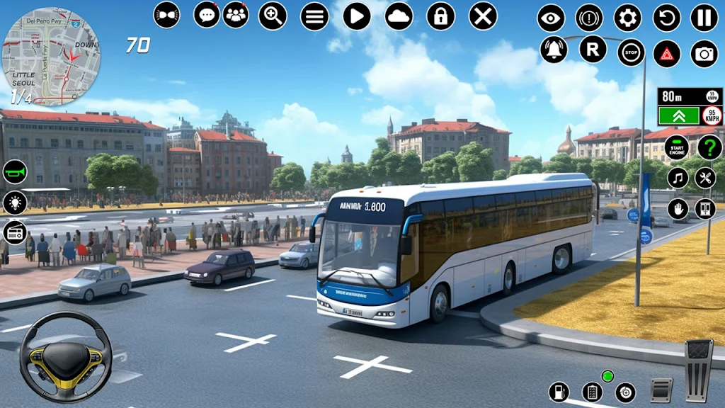 Indian Bus Driver: Bus Game Ảnh chụp màn hình 3