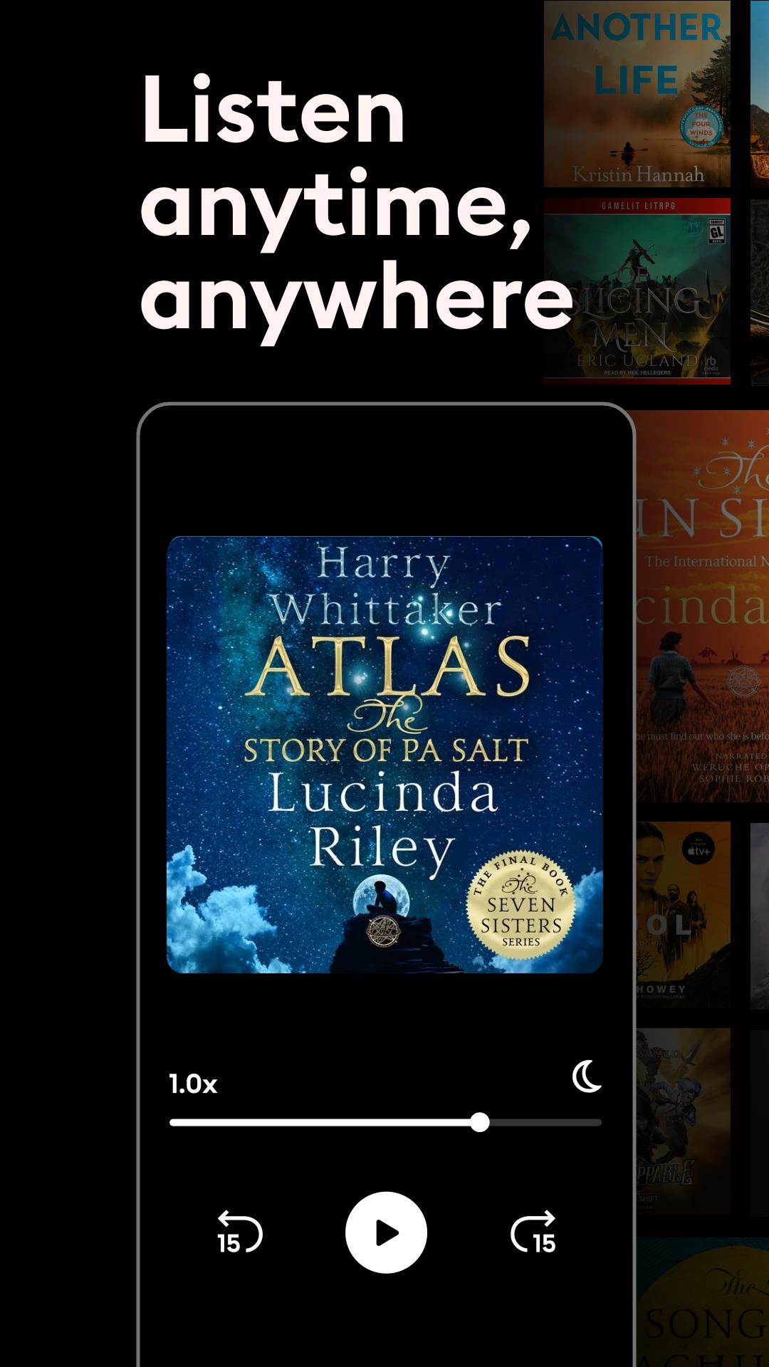 Storytel: Audiolivros e ebooks Captura de tela 1