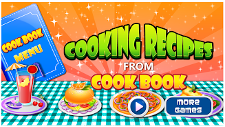 Cook Book Recipes Cooking game 스크린샷 0