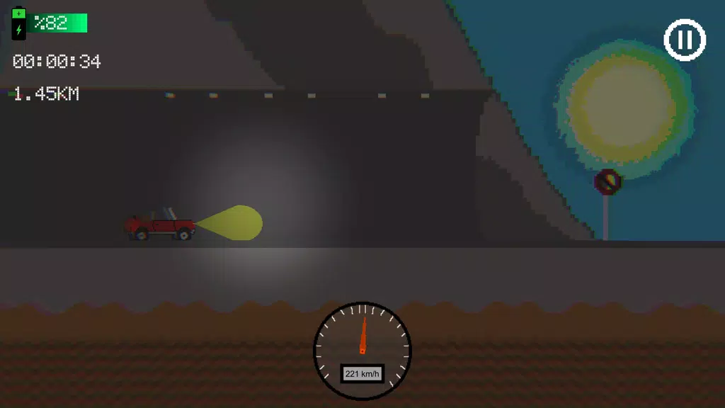 Pixel Car Racing Captura de tela 1