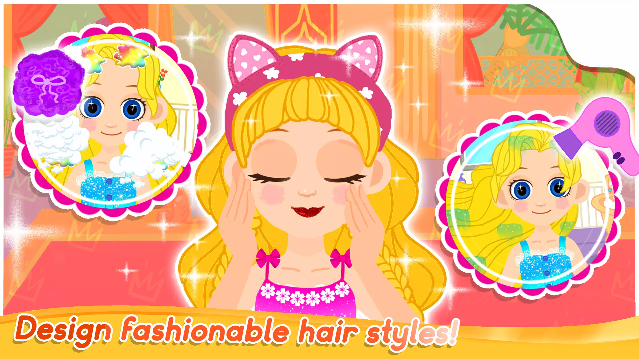 Princess Makeup Dress Makeover Скриншот 1