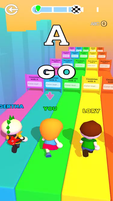 ABC Runner Captura de pantalla 0