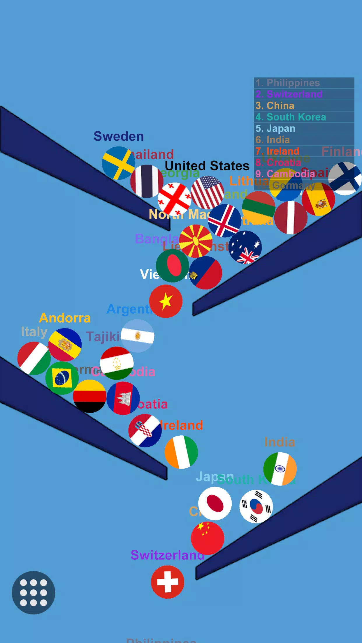 Marble Race: Name Picker Captura de pantalla 2