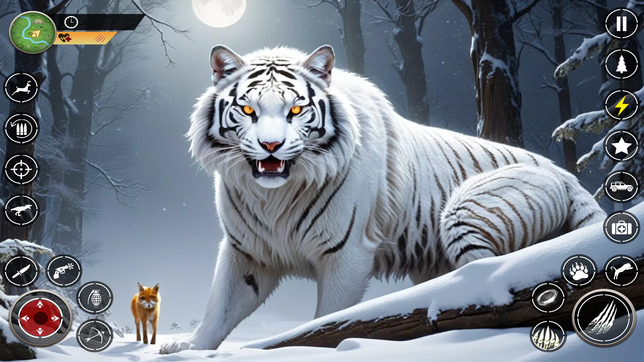 Snow Tiger Family Simulator 3D Capture d'écran 2