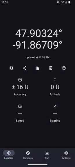Positional GPS, Compass, Solar スクリーンショット 3