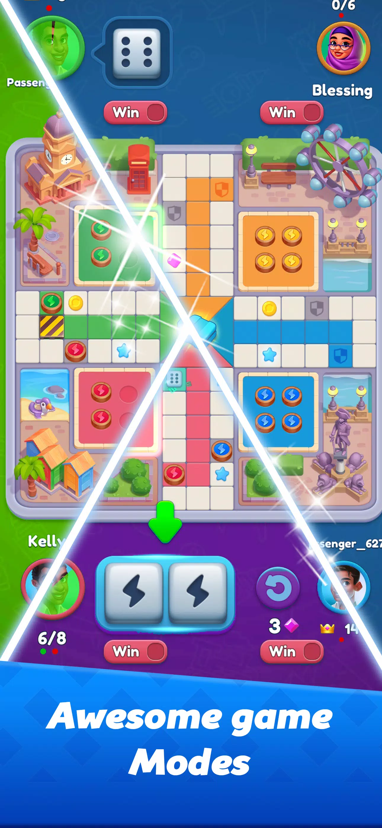 Ludo Blitz Ảnh chụp màn hình 2