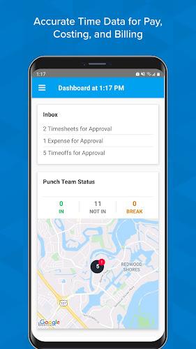 Timesheets - Time Tracking App स्क्रीनशॉट 0