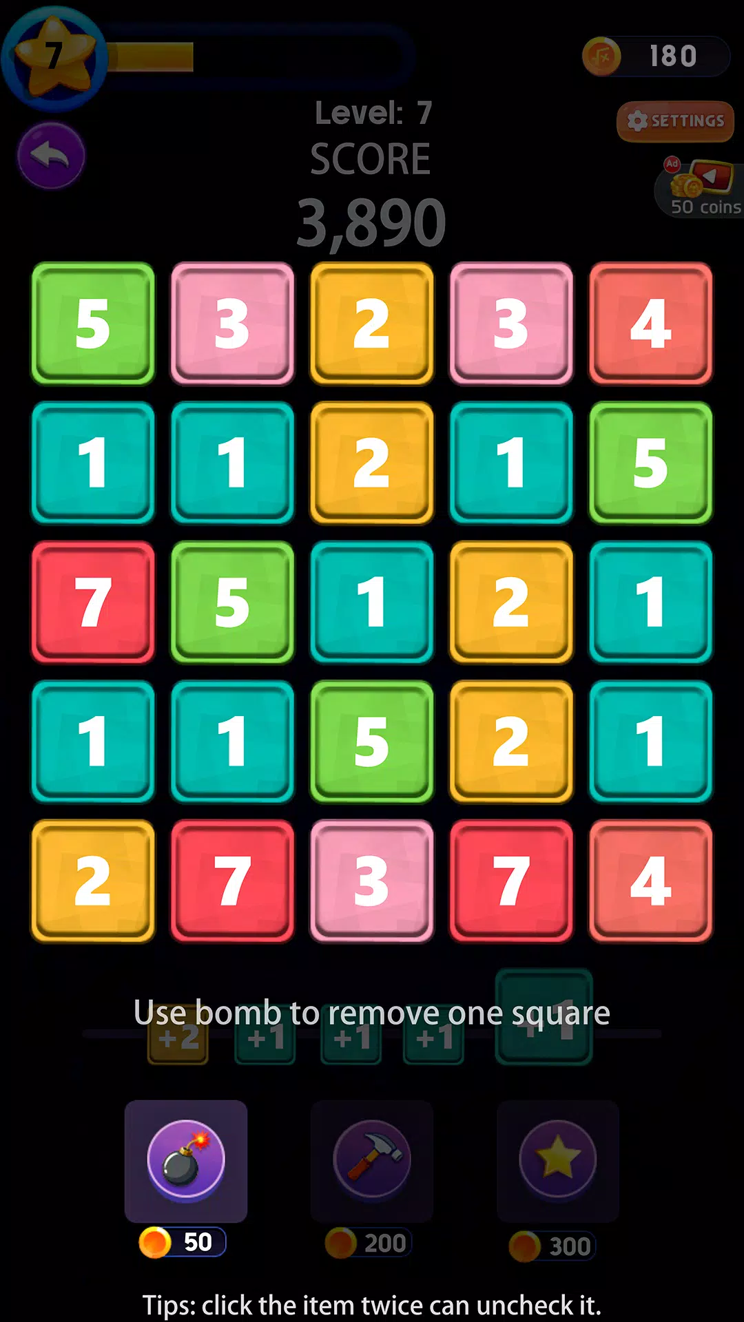 Number Merge Puzzle Match Captura de pantalla 2