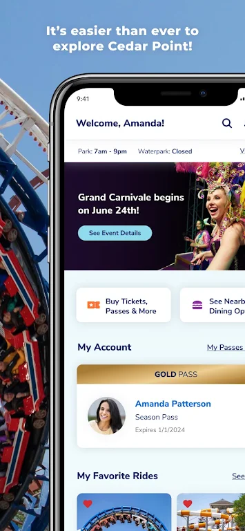 Cedar Point スクリーンショット 1