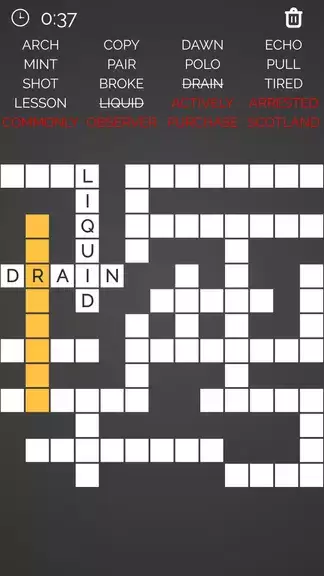 Crossword : Word Fill Captura de tela 3