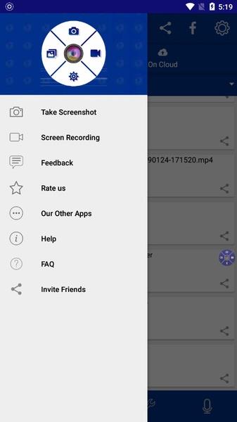 Schermata Screen Recorder by AppSmartz 2