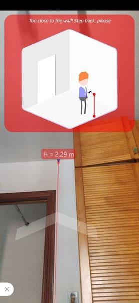 RA Plan 3D: Fita casa medidas Captura de tela 1