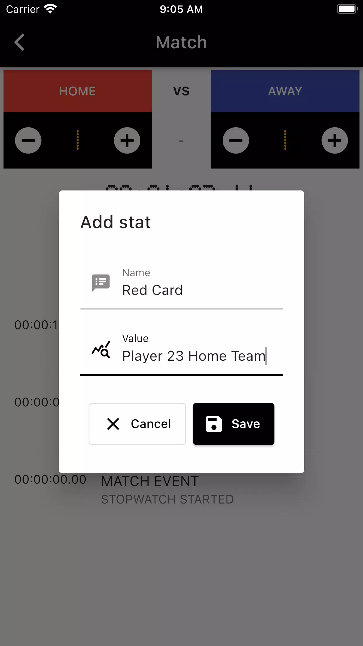 Match Scoreboard 스크린샷 2