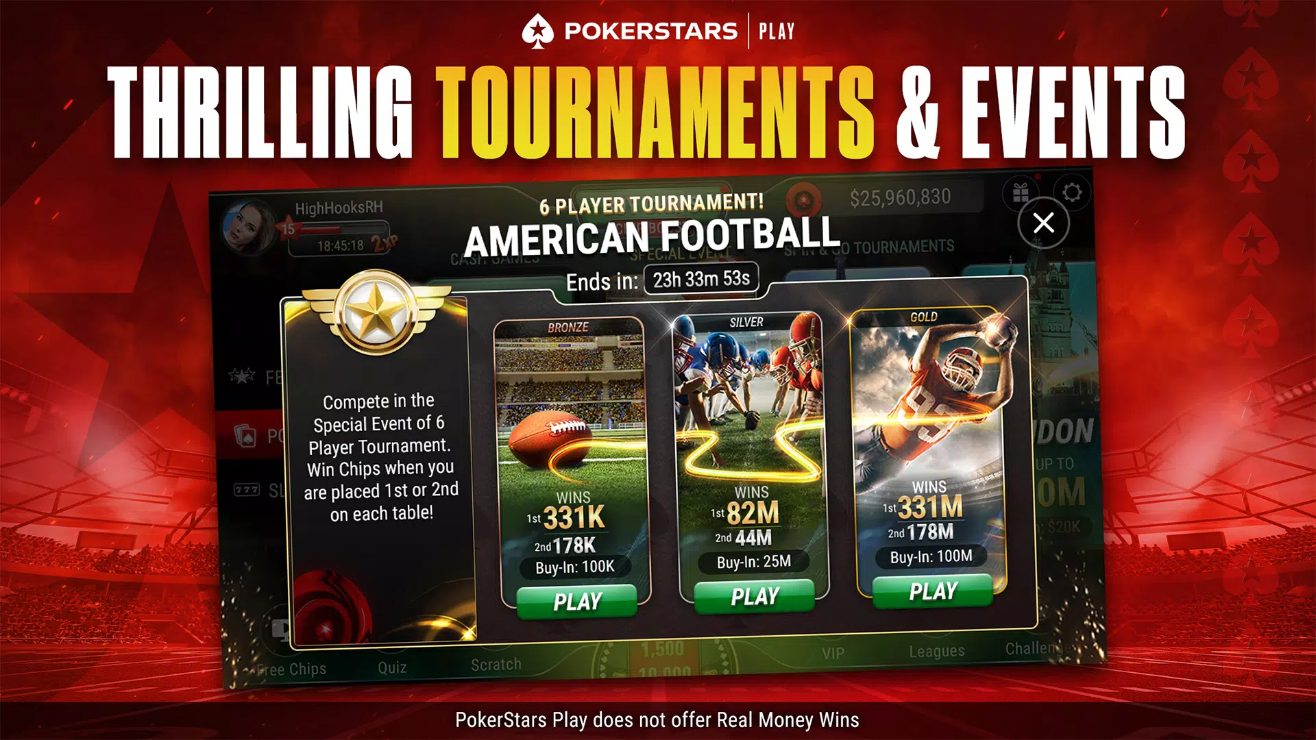 PokerStars Play 스크린샷 2