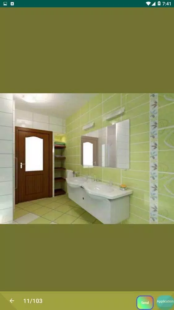Best Bathroom Tile Designs ide ภาพหน้าจอ 3