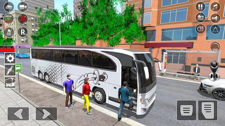 Bus Simulator Bus Driving Game Schermafbeelding 1