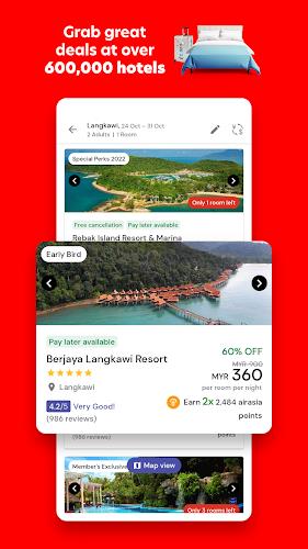 AirAsia MOVE: Flights & Hotels Ekran Görüntüsü 1