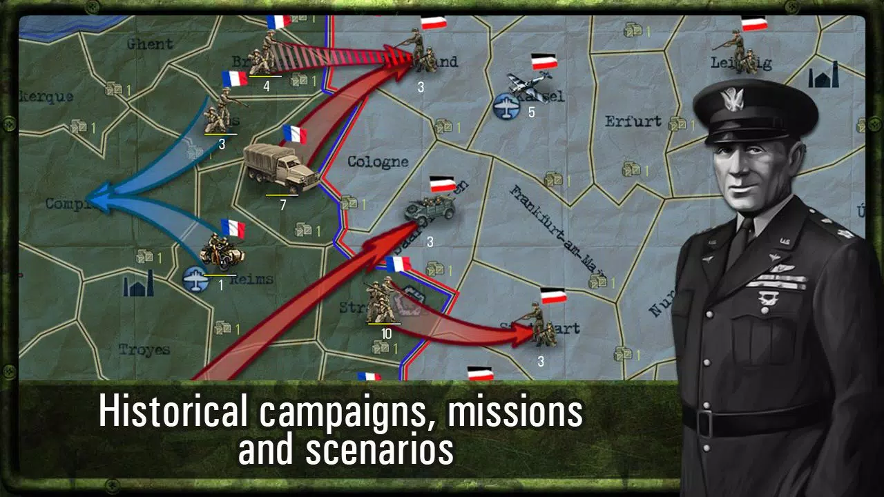 Strategy & Tactics: WW2 ภาพหน้าจอ 1