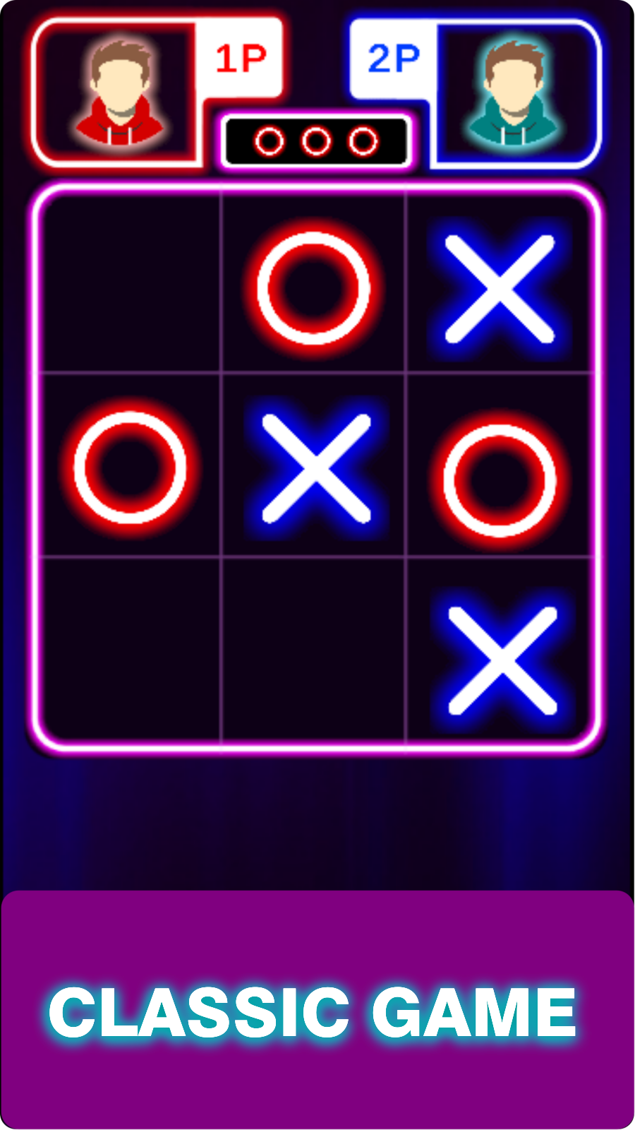 Tic Tac Toe Home : 2 Player XO Ảnh chụp màn hình 1