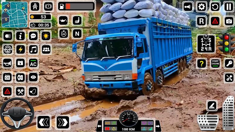 Offroad Mud Truck Driving Game Screenshot 0