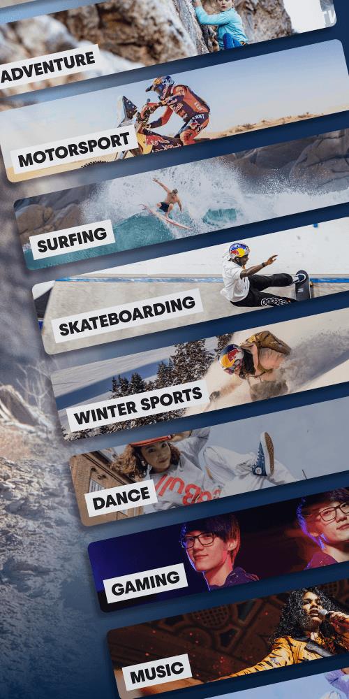 Red Bull TV: Sport & Videos Screenshot 1