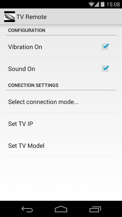 Easy Universal TV Remote Tangkapan skrin 0