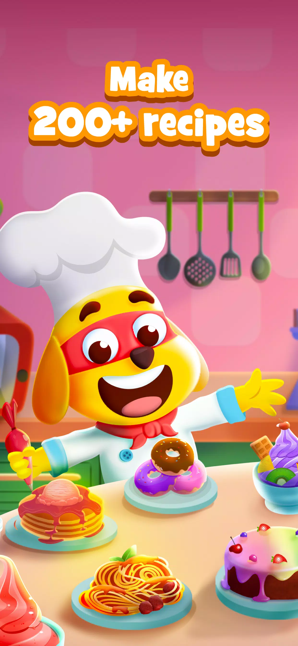Kids Cooking Games & Baking Captura de pantalla 0